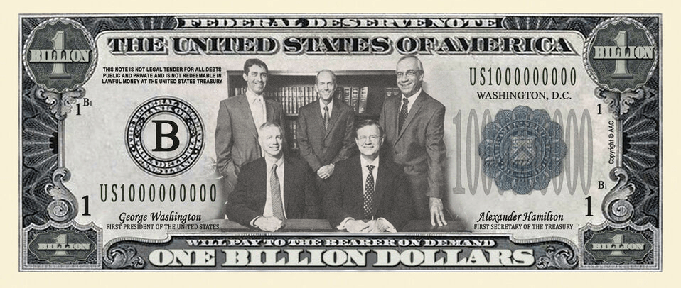 one billion dollars